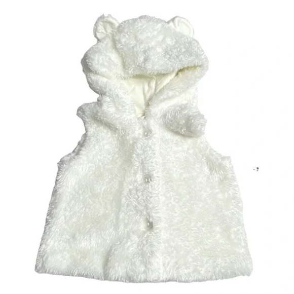 Harper Canyon Vest Wubby Teddy Ivory Teddy Ear Vest - Picture 1 of 7